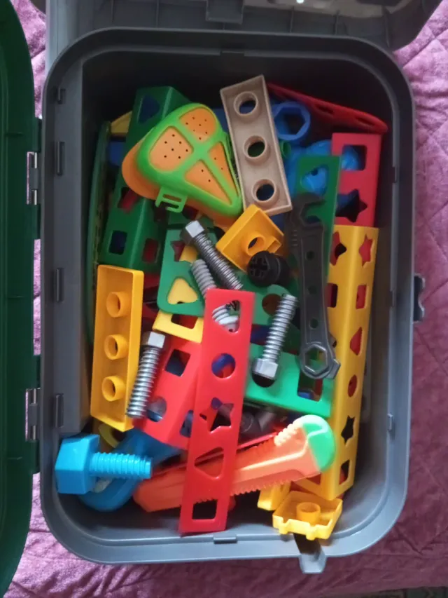 Maletín de herramientas de juguete,venta en mano