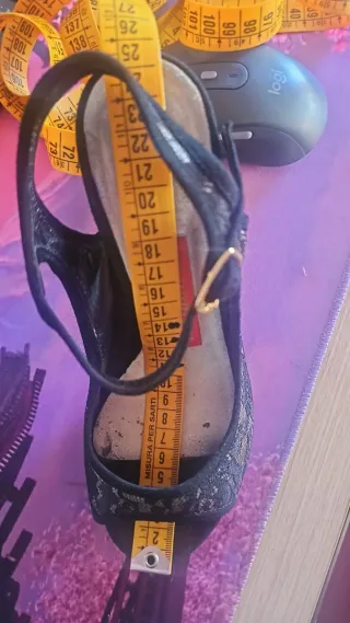 Zapato Tango Italiano Bandolera Tacón 9cm