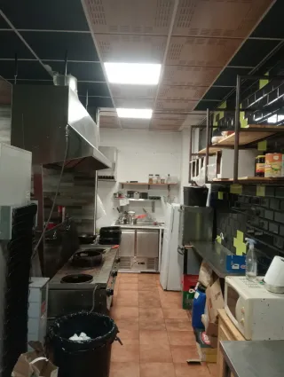 Local comercial preparado para restaurante
