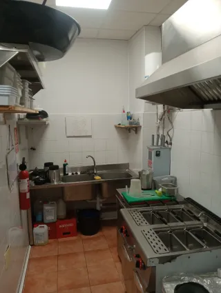 Local comercial preparado para restaurante