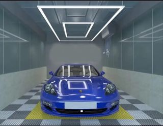 Paneles LED Techo/GYM/BARBERIA