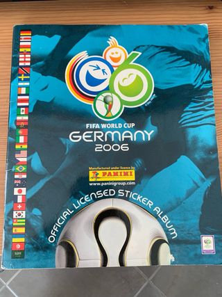 Álbum Mundial Alemania 2006 Panini (Completo)