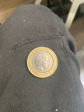 Moneda 2 Libras 2008 Reina Isabel