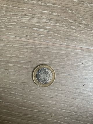 Moneda 2 Libras 2008 Reina Isabel