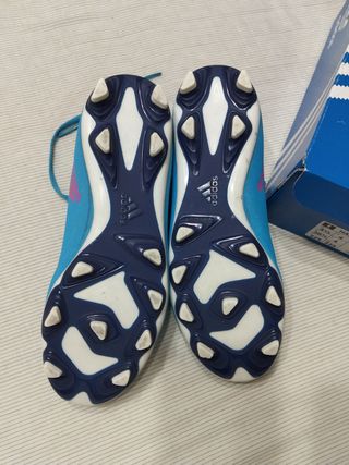 Zapatillas Adidas Fútbol Azul/Rosa
