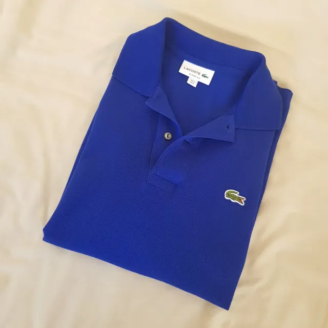 Polo Lacoste Talla S Azul