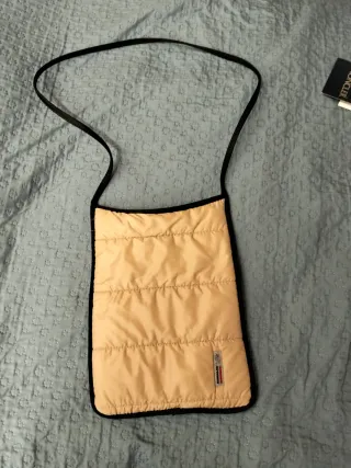 Borsa Moncler trapuntata beige