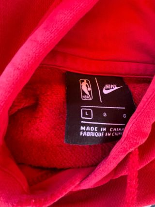 Sudadera Nike Toronto Raptors Roja