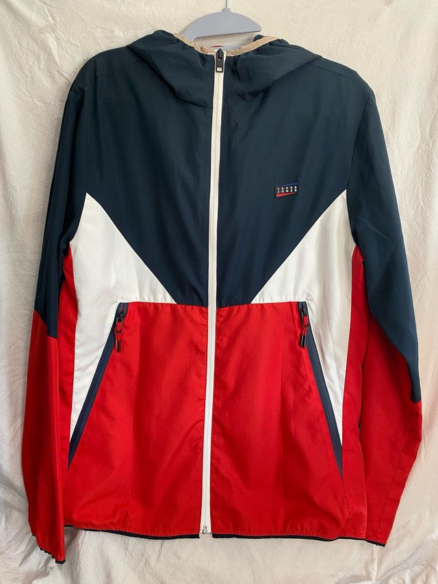 Cortavientos Jack & Jones Tricolor Talla M