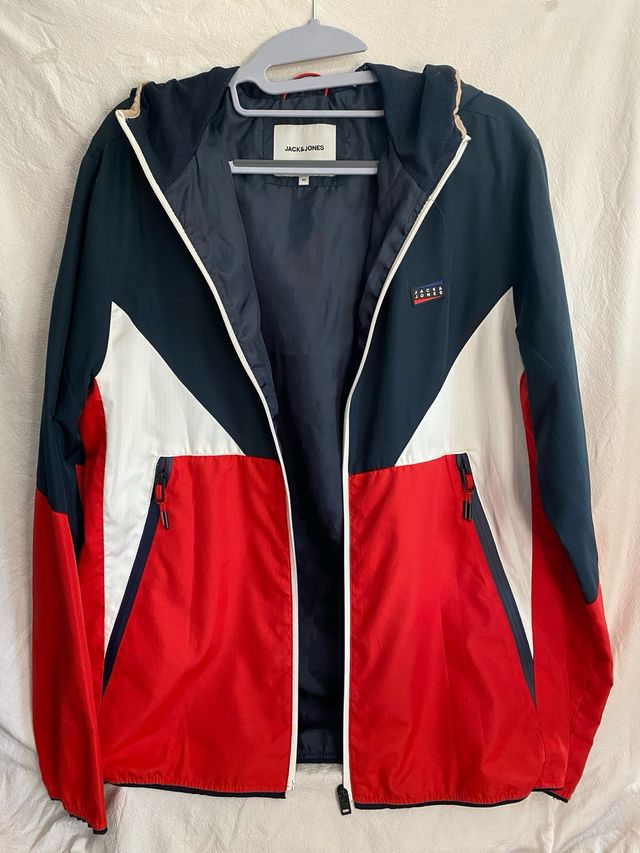 Cortavientos Jack & Jones Tricolor Talla M