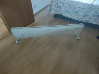 Barrera de Cama Infantil Blanca