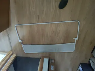 Barrera de Cama Infantil Blanca