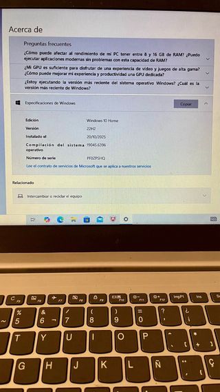 Portátil Lenovo Core i3 15.6”