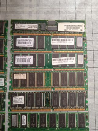 Memorias RAM para PC