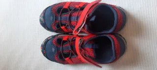 Sandalias Trekking Decathlon Niños Azul/Rojo