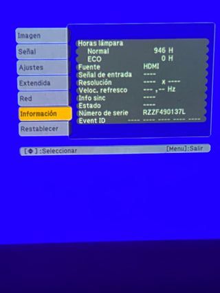 Proyector Epson EB-1930 Full HD 1080p