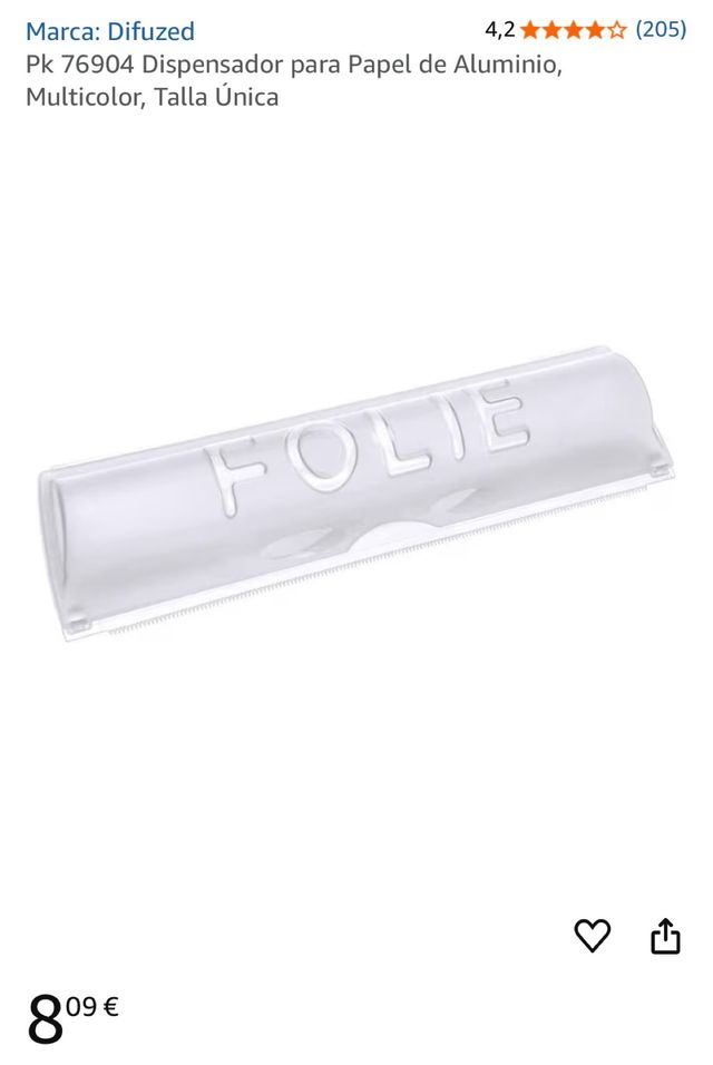 Dispensadores de película e alumínio