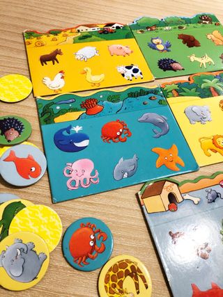 Loto de animales Djeco 2 años