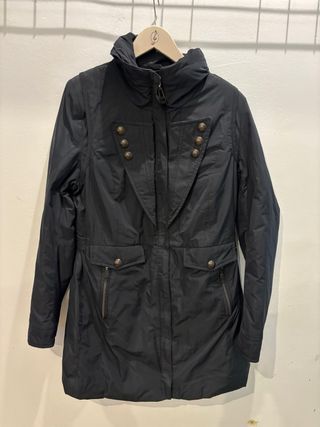 Parka Greenstone Mujer Talla 38 Negra