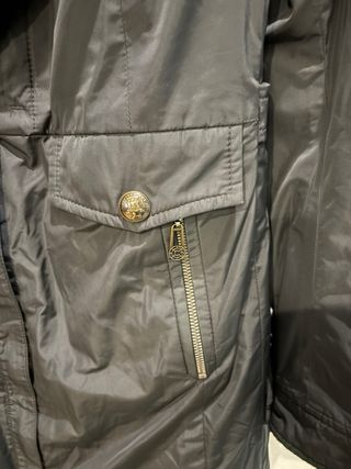 Parka Greenstone Mujer Talla 38 Negra