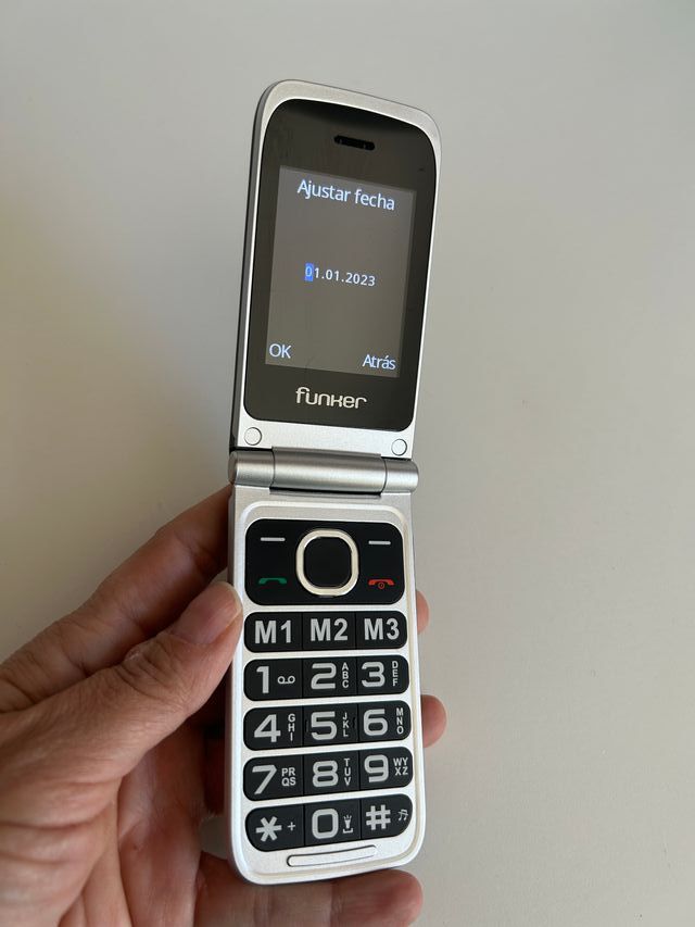 Funker C250 Comfort Power 4G Tapa Móvil Gris