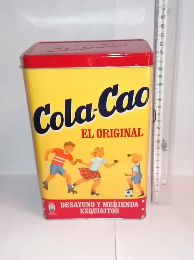 LATA COLACAO: CAJA METÁLICA