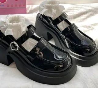 Zapatos plataforma mujer negros