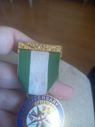 Medalla Logia Amistad #37 25 Aniversario