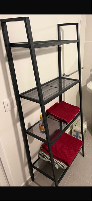 Estantería Metálica Ikea Negra mate