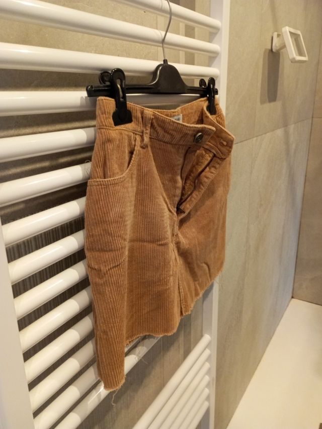 Minigonna velluto Pull&Bear