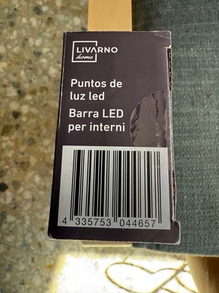 Lote 2 Barras LED Livarno Home