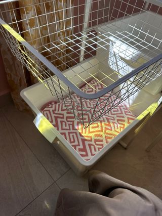 Cajonera metálica con cestas