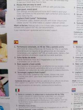 Webcam Logitech C270 HD