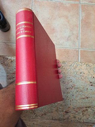 Fotonovela Junior y Karina en amar a Laura