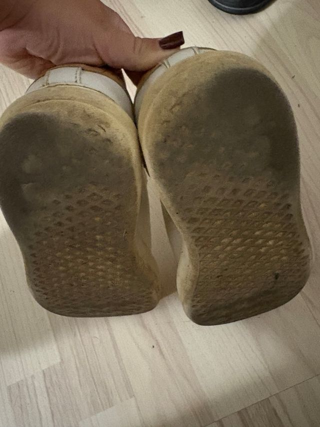 Scarpe Prima Classe Beige/Bianche