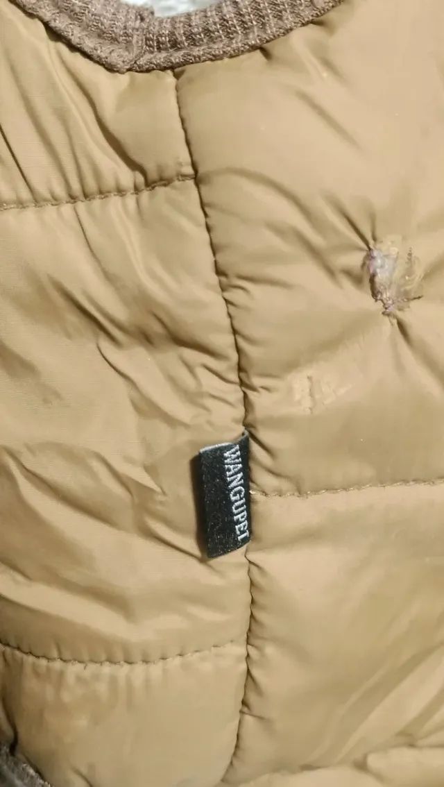 Abrigo perro mediano borreguito