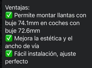 Separadores 5x120 Doble Anclaje 20mm
