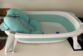 Bañera Plegable Bebé + Asiento Reductor