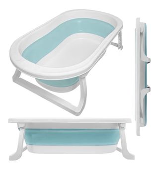 Bañera Plegable Bebé + Asiento Reductor
