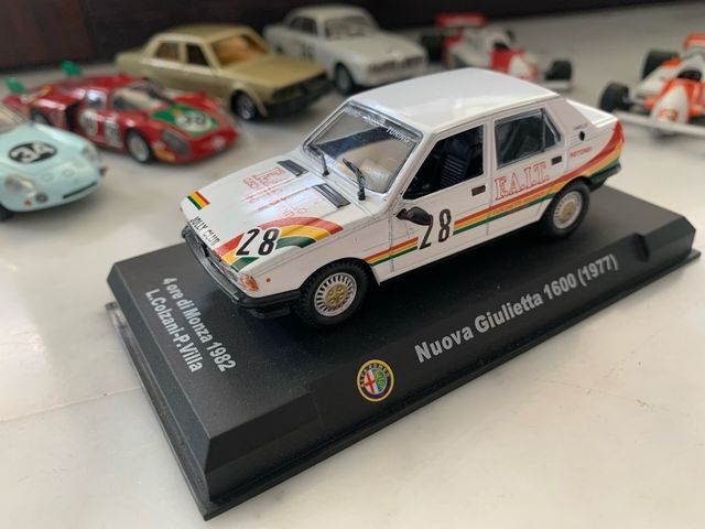 Lotto 9 modellini Alfa Romeo 1/43