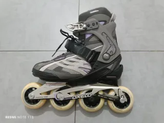 Patines Oxelo Fit 5 Talla 39 y gomas pesca