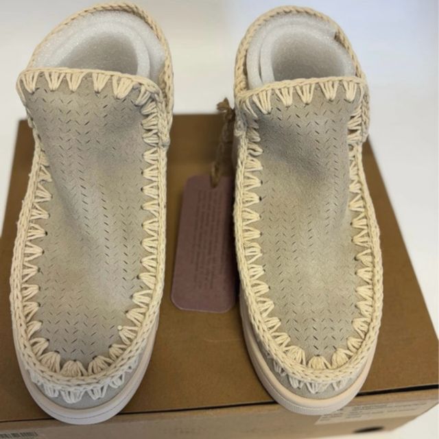 Mou Eskimo Sneaker Beige Nuevas