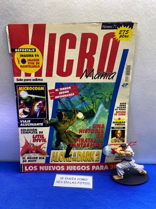 REVISTA MICROMANIA NÚMERO 71 AÑO X ABRIL 1994
