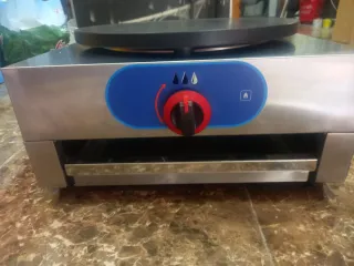 Crepera industrial gas simple