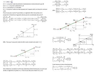 Matemáticas Problemas Geometría Vectorial y Afín