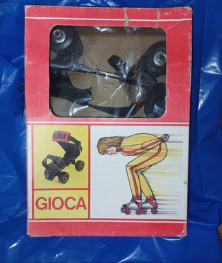 Pattini a rotelle vintage TEAM