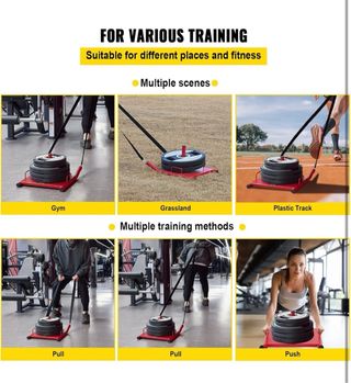 Trineo Entrenamiento Velocidad y Agilidad