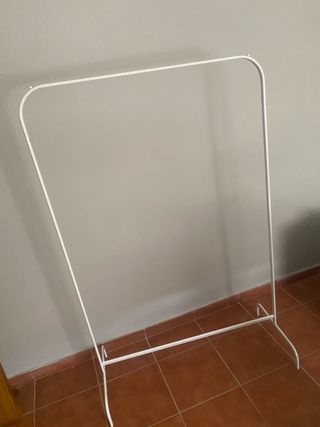 Perchero Blanco Metálico