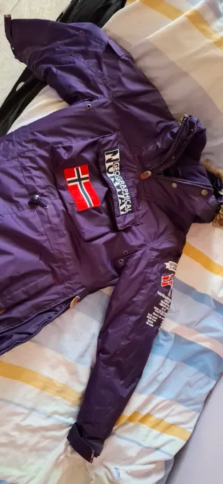 Chaqueta Geographical Norway Morada Talla M