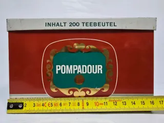 Caja Lata Pompadour Té 200 Bolsitas